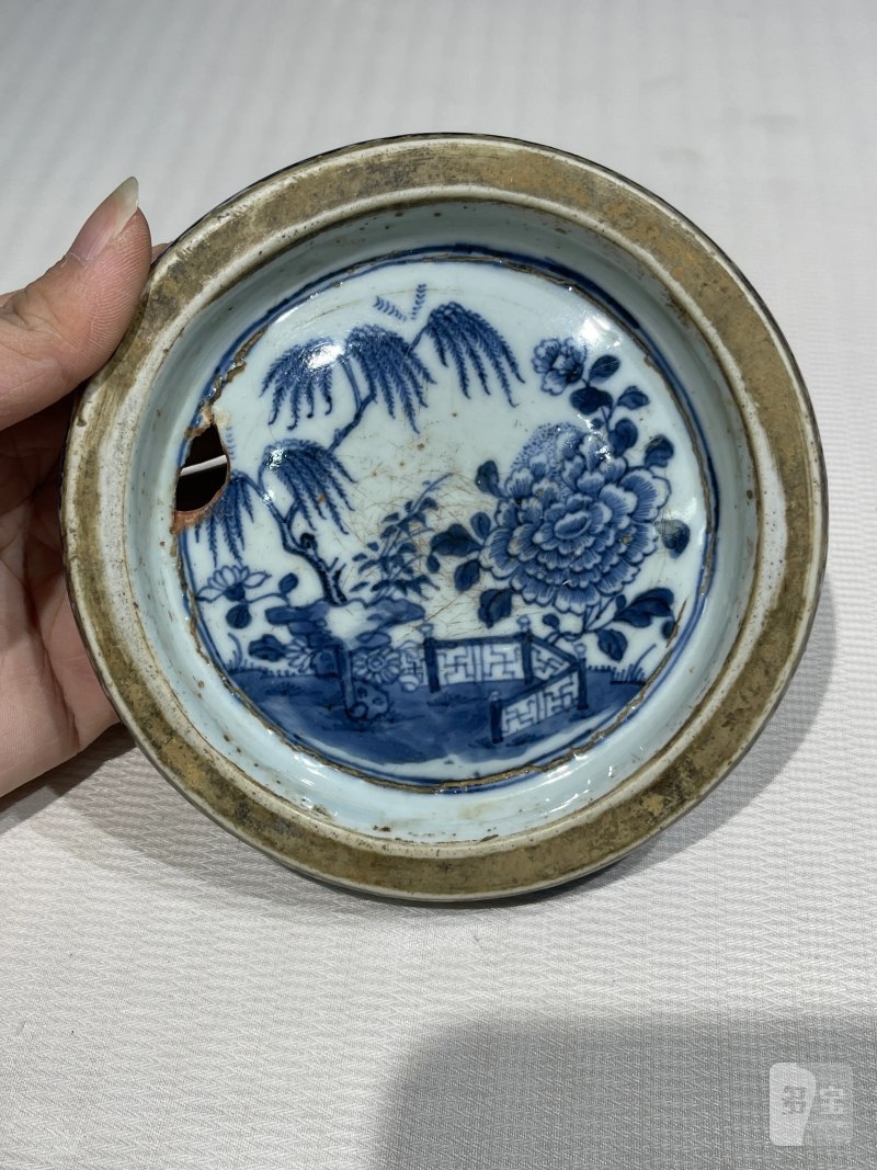 清代 青花瓷器一组七件 - 图30